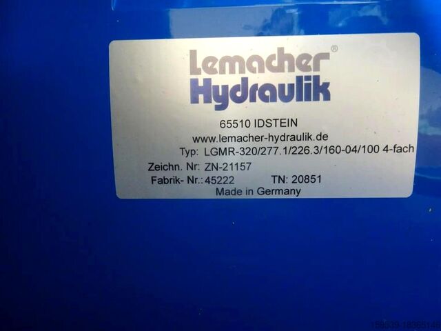 Hydraulikaggregat / Hubwerk Lemacher Hydraulik 2000/700 E