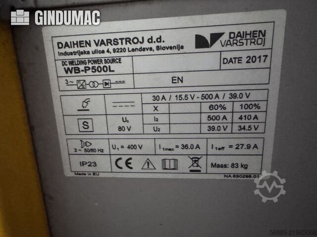 DAIHEN VARSTROJ FD-B4L 1GM/2DM DAIHEN VARSTROJ FD-B4L 1GM/2DM