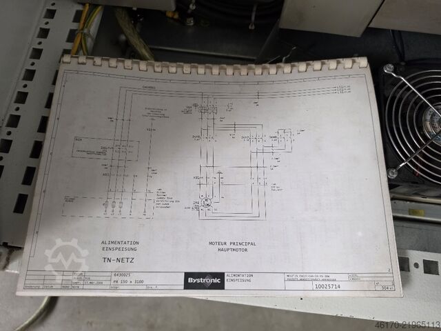Press brake Bystronic PR 150 3100