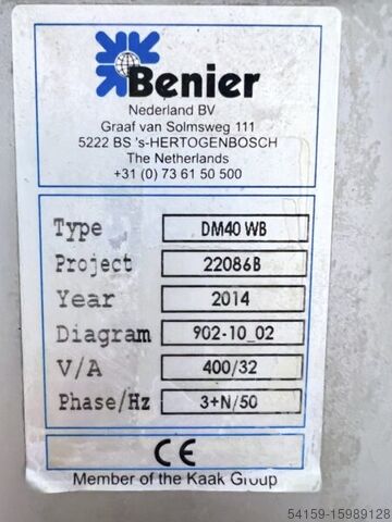 Benier Doughmaster WB 40 Benier Doughmaster WB40