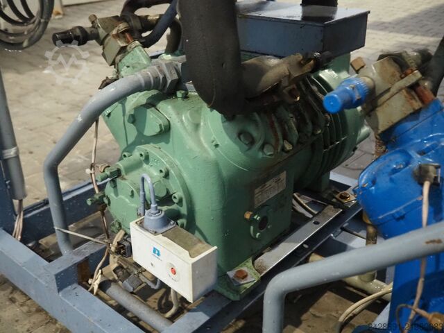 Three-compressor refrigeration unit Linde, Bitzer VHM 316-4521, S4G-12.2-40P, S4G-12.2 Y