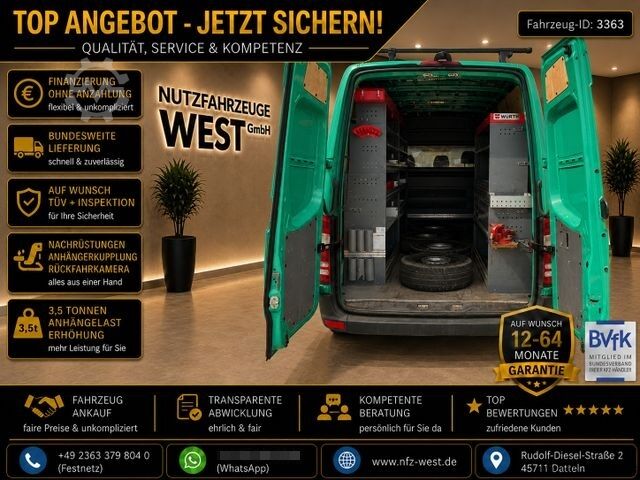 High top van MERCEDES-BENZ Sprinter 316 CDI Hoch+Lang*Würth Regale*Garantie