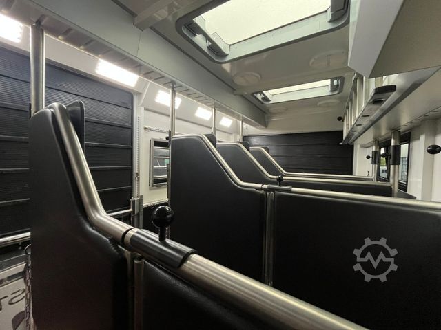 Cattle truck MERCEDES-BENZ 2651 STX 5 Pferde DOP. POP-OUT+POP-UP  EXKLUSIVE