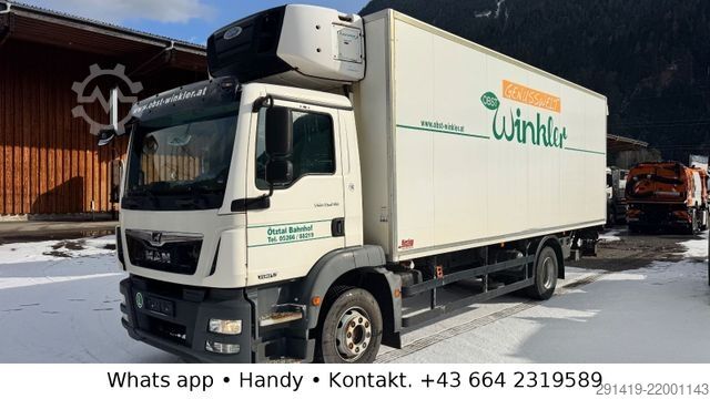 Refrigerated truck MAN TGM 15.290 4x2 Kühlkoffer mit Lbw Bj 2013