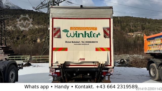 Refrigerated truck MAN TGM 15.290 4x2 Kühlkoffer mit Lbw Bj 2013