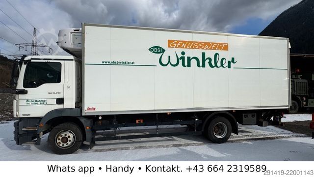 Refrigerated truck MAN TGM 15.290 4x2 Kühlkoffer mit Lbw Bj 2013