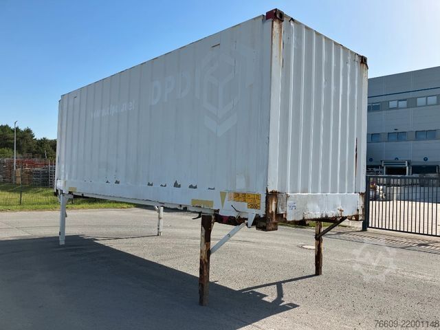 Swap body trailer KRONE Wechselbrücke Koffer