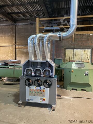 Grinding machine Alpha Brush Strukturbürstmaschine Schleifmaschine