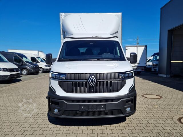 Transporter mit Pritsche & Plane Renault Master 35 Pritsche Schiebe Plane AHK Luftfederung