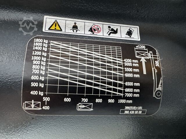 E 18 - 386 / 02 Evo * Atex EX * Proplan 3G / Zone 2 !! NEW battery !! LINDE E 18 - 386 / 02 Evo * Atex EX * Proplan 3G / Zone 2 !! NEW battery !!