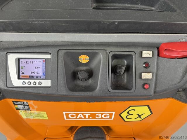 EXV 14 i * DEMO * Atex EX * Miretti 3G / Zone 2 * NEUE Batterie!! STILL EXV 14 i * DEMO * Atex EX * Miretti 3G / Zone 2 * NEW battery !!