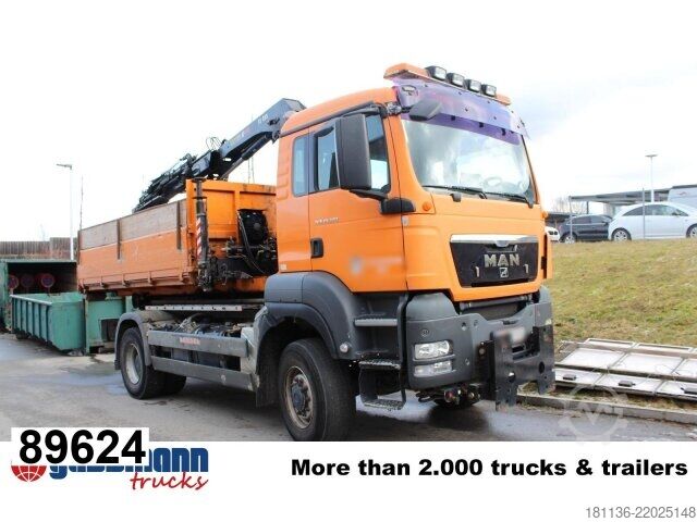 Abrollkipper MAN TGS 18.320 4x4 BB, Winterdienstausstattung