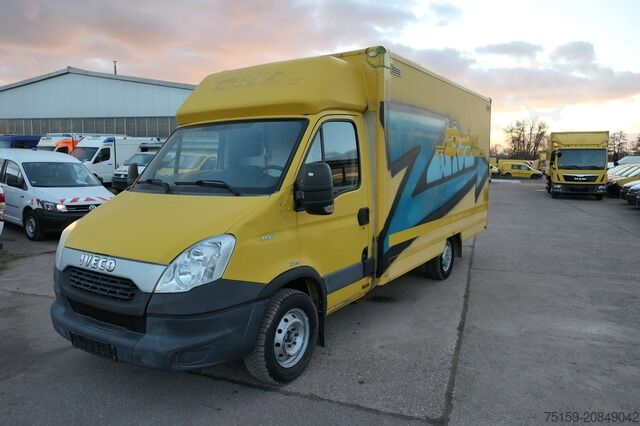 Transporter mit Koffer iveco Daily 35 S11 C30C AUTOMATIK KAMERA Regale LUFT DURCHGANG EURO-5 CoC