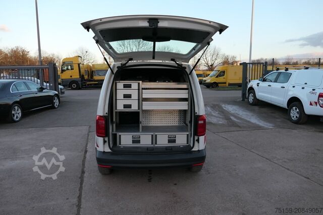 Kastenwagen Volkswagen Caddy 2.0 TDI 4Motion 2-Sitzer  Klima Tempomat Werkstatteinbauten COC
