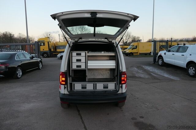 Kastenwagen Volkswagen Caddy 2.0 TDI 4Motion 2-Sitzer  Klima Tempomat Werkstatteinbauten COC