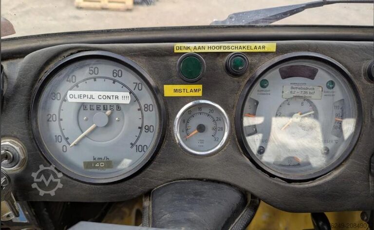 Kranwagen Unimog 416/U1100 Hiab kraan, Wener lier