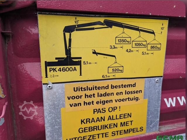 Kranwagen Unimog 416/U1100 Hiab kraan, Wener lier