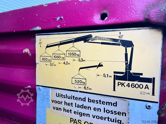 Kranwagen Unimog 416/U1100 Hiab kraan, Wener lier