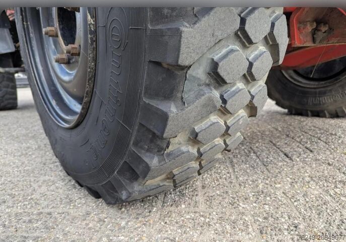 Kranwagen Unimog 416/U1100 Hiab kraan, Wener lier