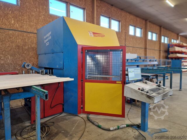 Bearbeitungszentrum mit Durchlauf Hundegger SC-3