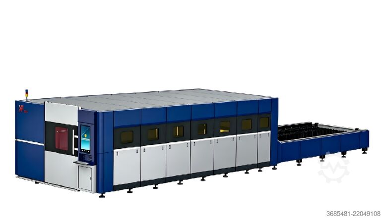 Laser cutting machine Jinan KaFe CNC Machinery Co., Ltd. Full Enclosure with Exchange Platform