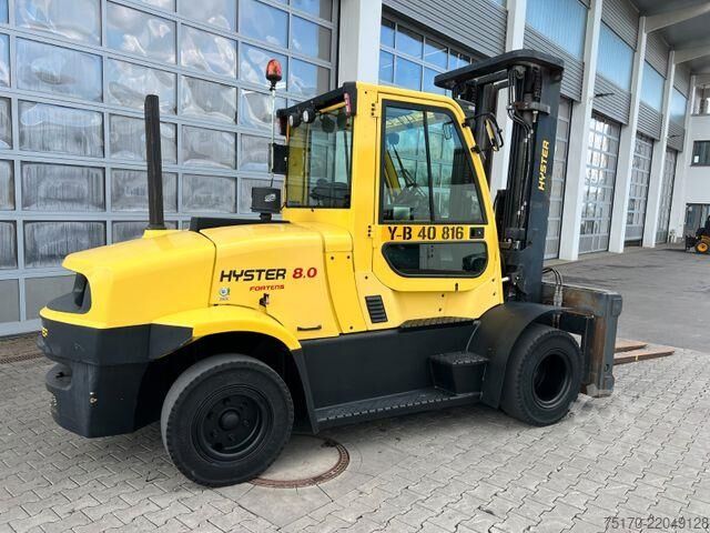 Forklift Hyster H8.0FT6 / nur 1.426h! / LS 900mm / SS / ZVG