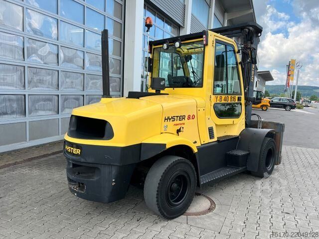 Forklift Hyster H8.0FT6 / nur 1.426h! / LS 900mm / SS / ZVG