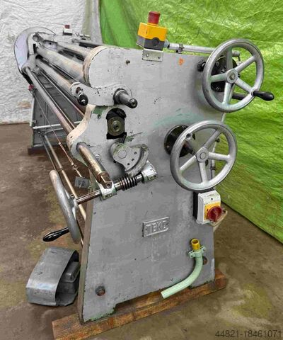 Four-roll bending machine TEKO nicht ersichtlich