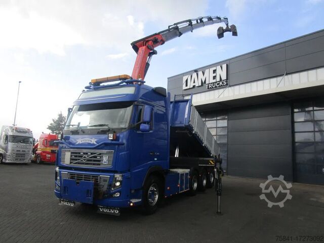 Kipper mit Kran Volvo FH 16.540 8x4 Kipper + Palfinger PK 27002-SH E ...