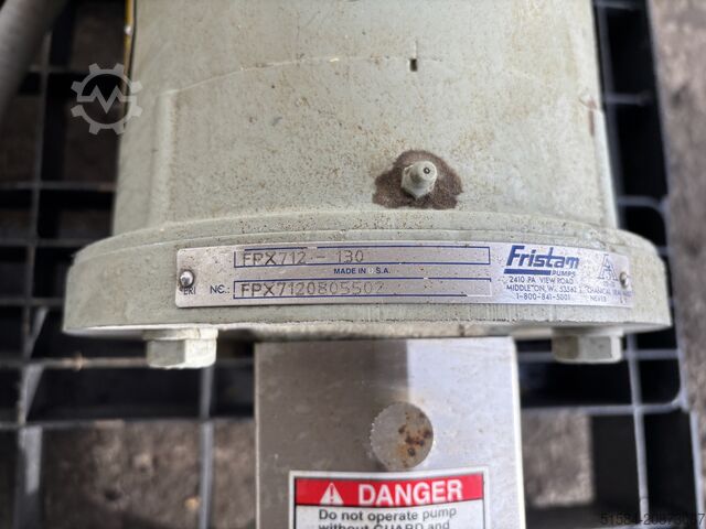 Sanitary centrifugal pump Fristam FPX712-130