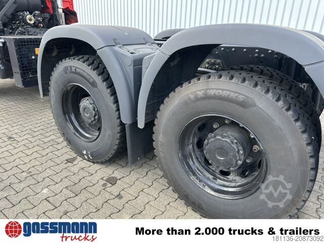 Truck chassis MAN TGS 33.540 6x6 BB CH, Navi, Motorabtrieb