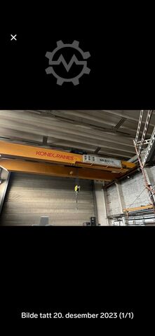 Crossbeam Konecranes 60 tonnes plus 10 tonnes