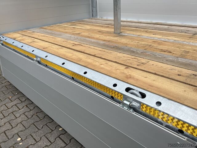 Open trailer Möslein THT 14,4 G 6,2  14,4 t GG Tandem- Pritschenanhänger- Tieflader