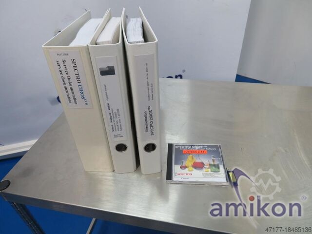 ICP analyzer spectrometer Spectro Ciros Vision CCD