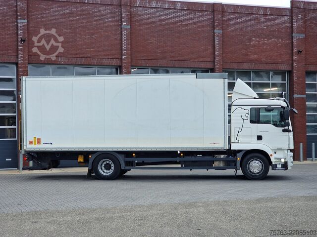 Suitcase MAN TGM 18.290 Schmitz box with sidedoors - Zepro l...