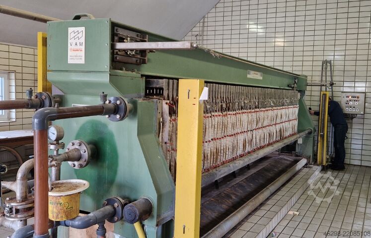 Used chamber filter press Diefenbach FP DE 800