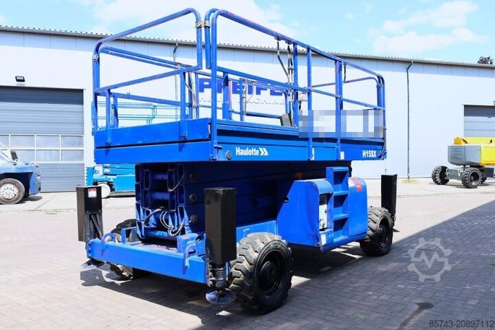 Scissor lift Haulotte H15SX Diesel, 4x4 Drive 15 Working Height, 500kg C