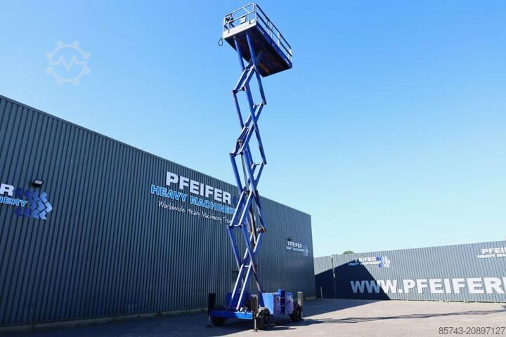 Scissor lift Haulotte H15SX Diesel, 4x4 Drive 15 Working Height, 500kg C