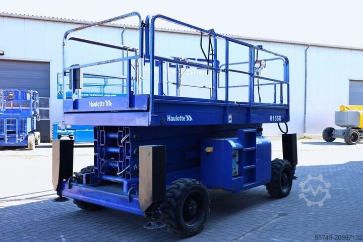 Scissor lift Haulotte H15SX Diesel, 4x4 Drive 15 Working Height, 500kg C