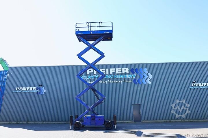 Scissor lift Haulotte H15SX Diesel, 4x4 Drive 15 Working Height, 500kg C