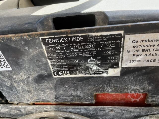 Fahrerstandstapler Linde D10FP