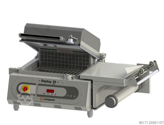 Hood shrink wrapping machine minipack-torre REPLAY 35 EVO