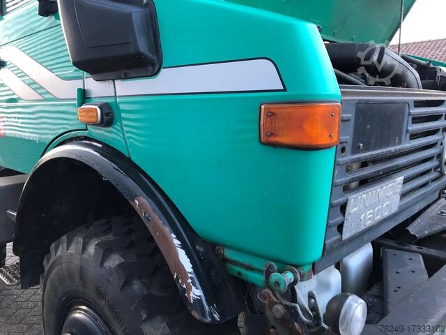 Loading platform Mercedes-Benz Unimog U1600 Agra, kipper Agra. Kipper