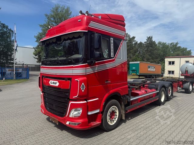 Swap body truck DAF XF 480 FAR BDF Intarder 1 Bett