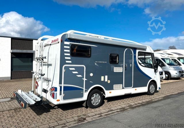 Integrated camper DETHLEFFS Globebus I 001 - Hub/Festbett -  -