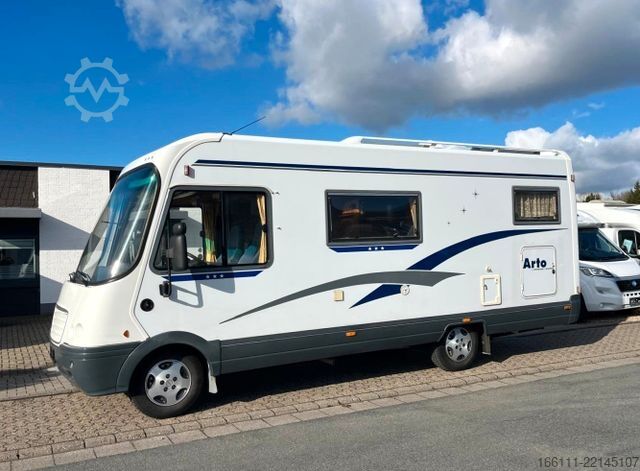 Integrated camper NIESMANN+BISCHOFF Arto 69 G - Hub/Festbett -  - Solar -