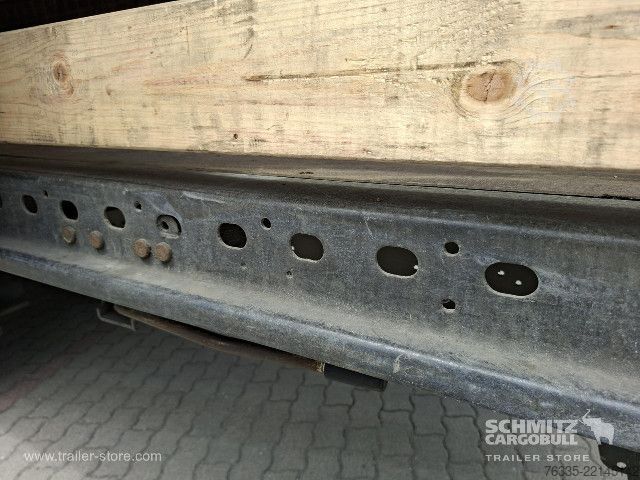 Open semitrailer with tarp Schmitz Cargobull Curtainsider Mega
