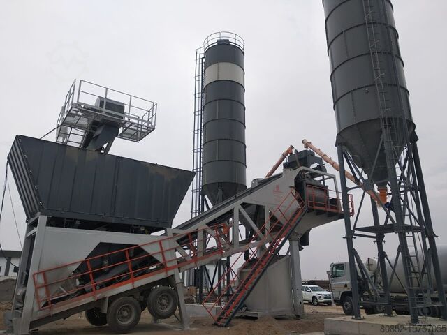Concrete machine Polygonmach 75 tons cement Silo