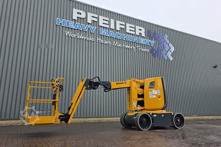 Articulated boom lift Haulotte HA12CJ+ Guarantee! Electric, 12 m Working Height,