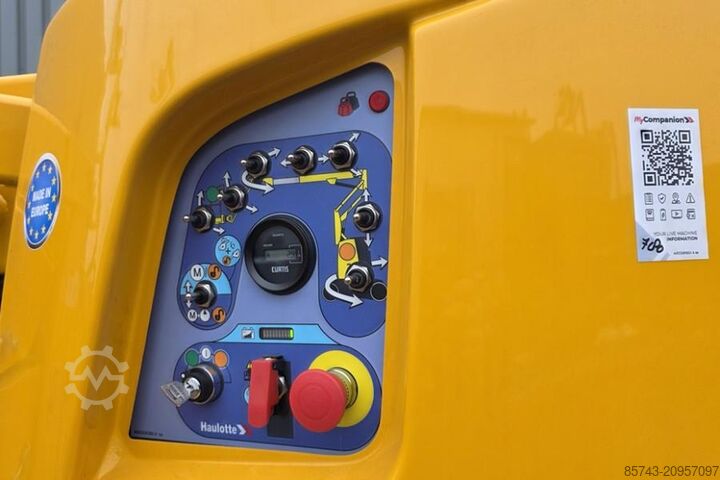 Articulated boom lift Haulotte HA12CJ+ Guarantee! Electric, 12 m Working Height,